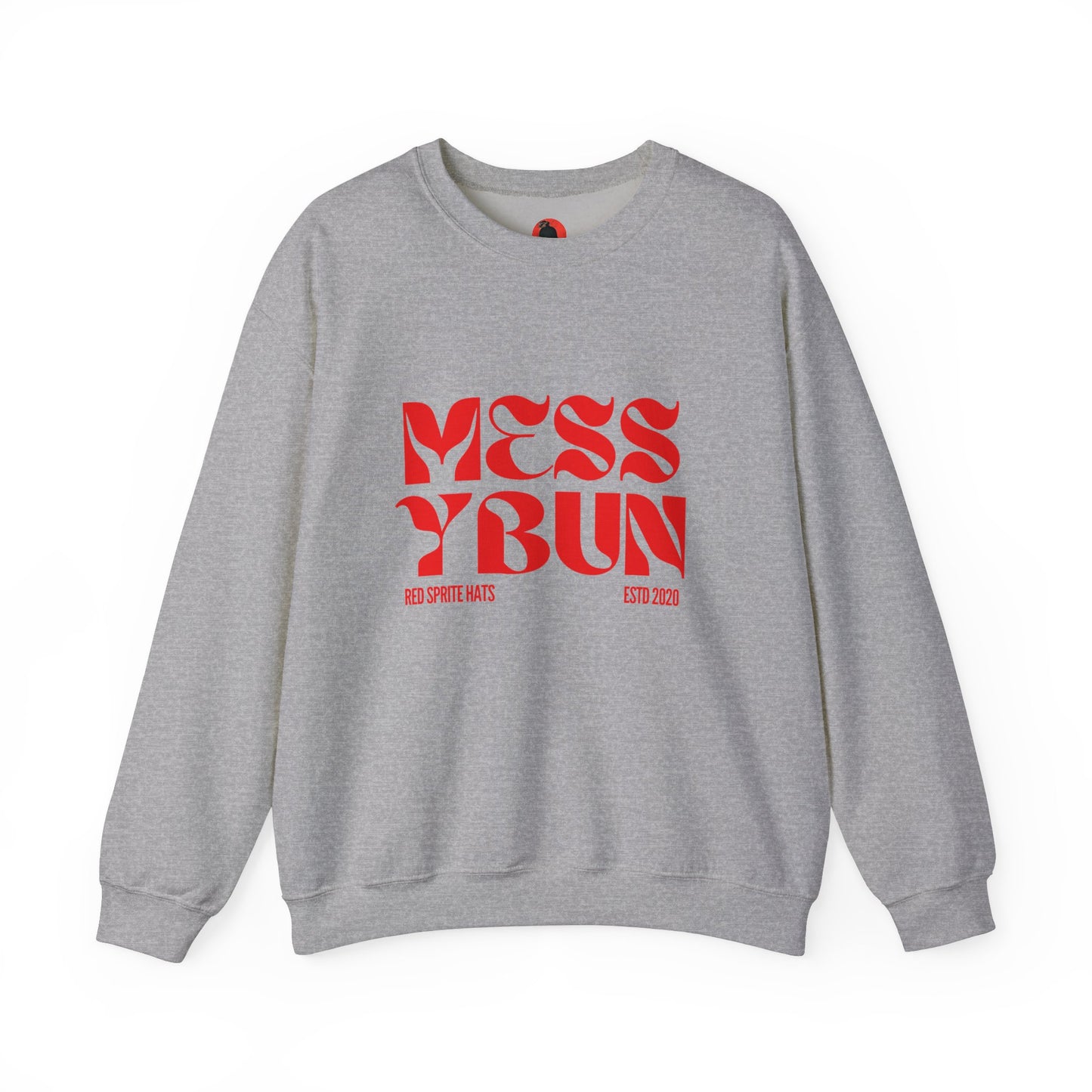 Messy Bun Est Crewneck Sweatshirt