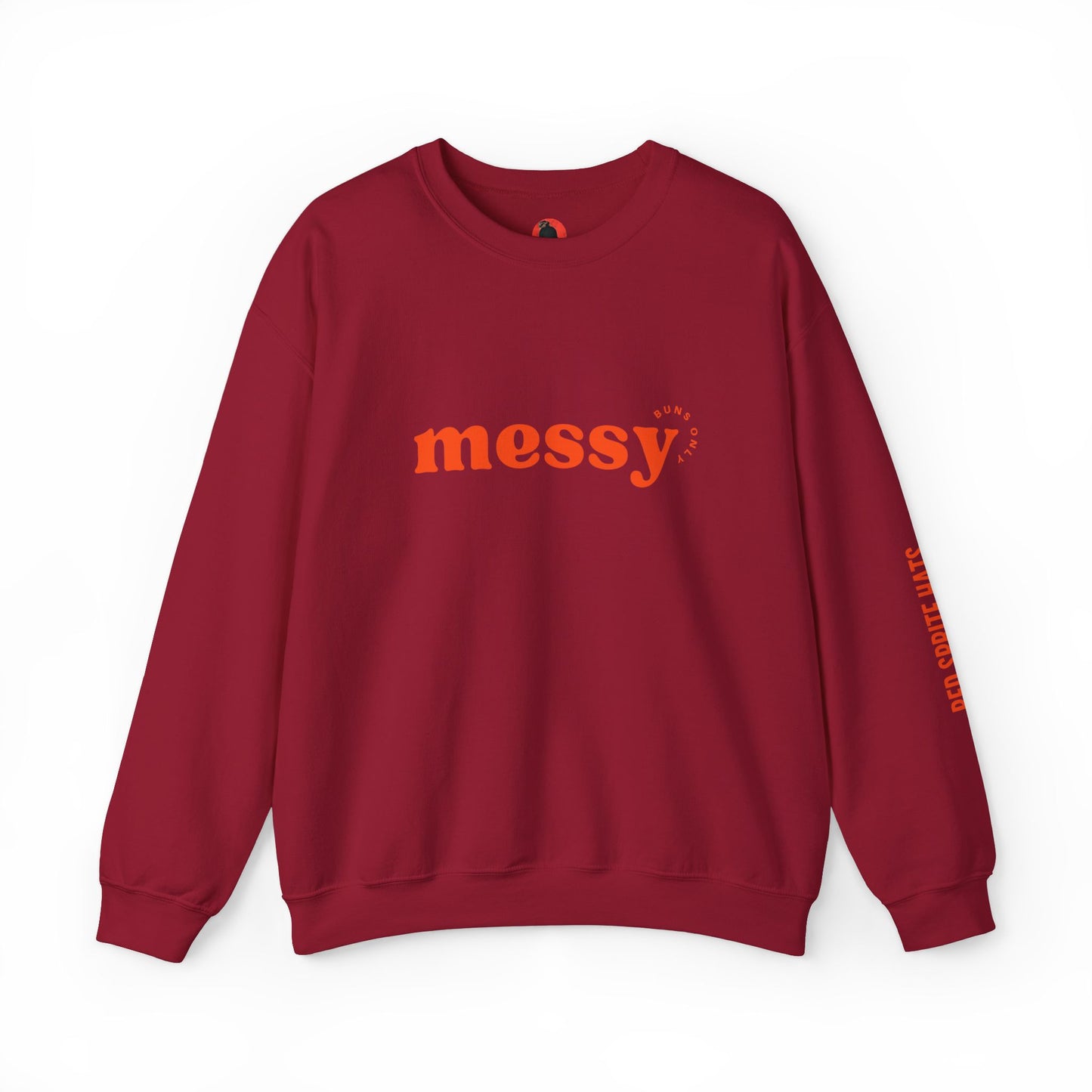 Messy Buns Only Crewneck Sweatshirt