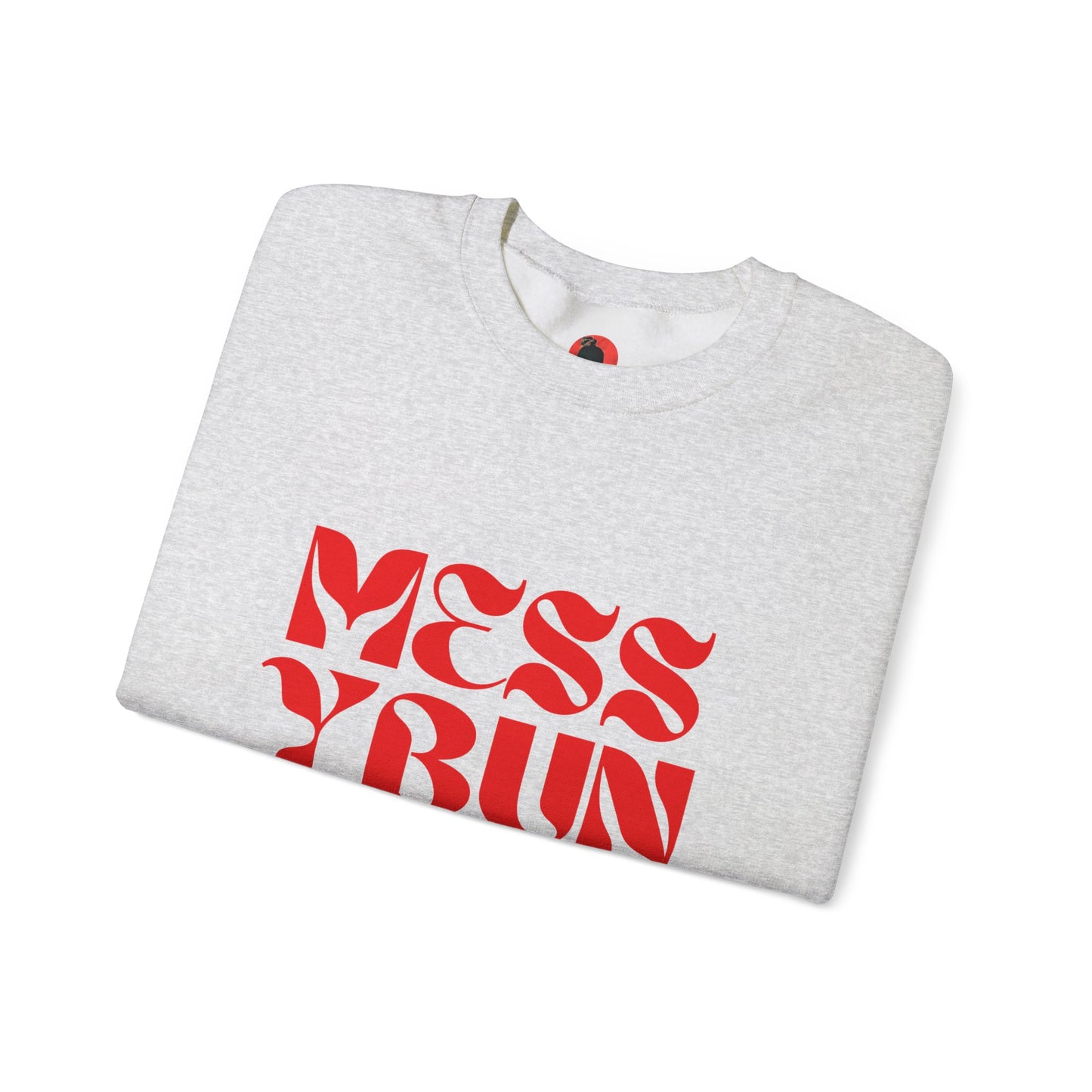 Messy Bun Est Crewneck Sweatshirt
