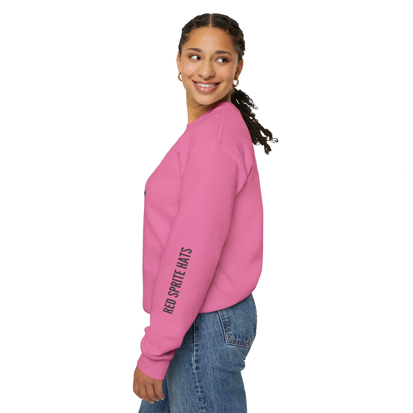 Messy Hair, Big Dreams Crewneck Sweatshirt