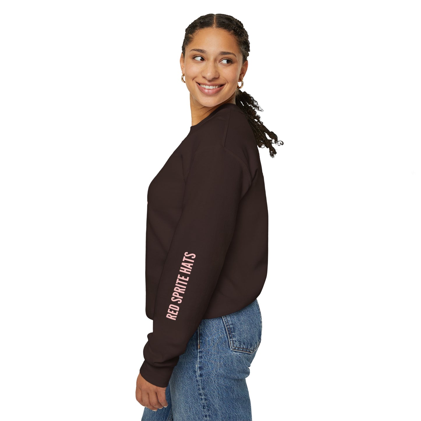 Messy Hair, Big Dreams Crewneck Sweatshirt