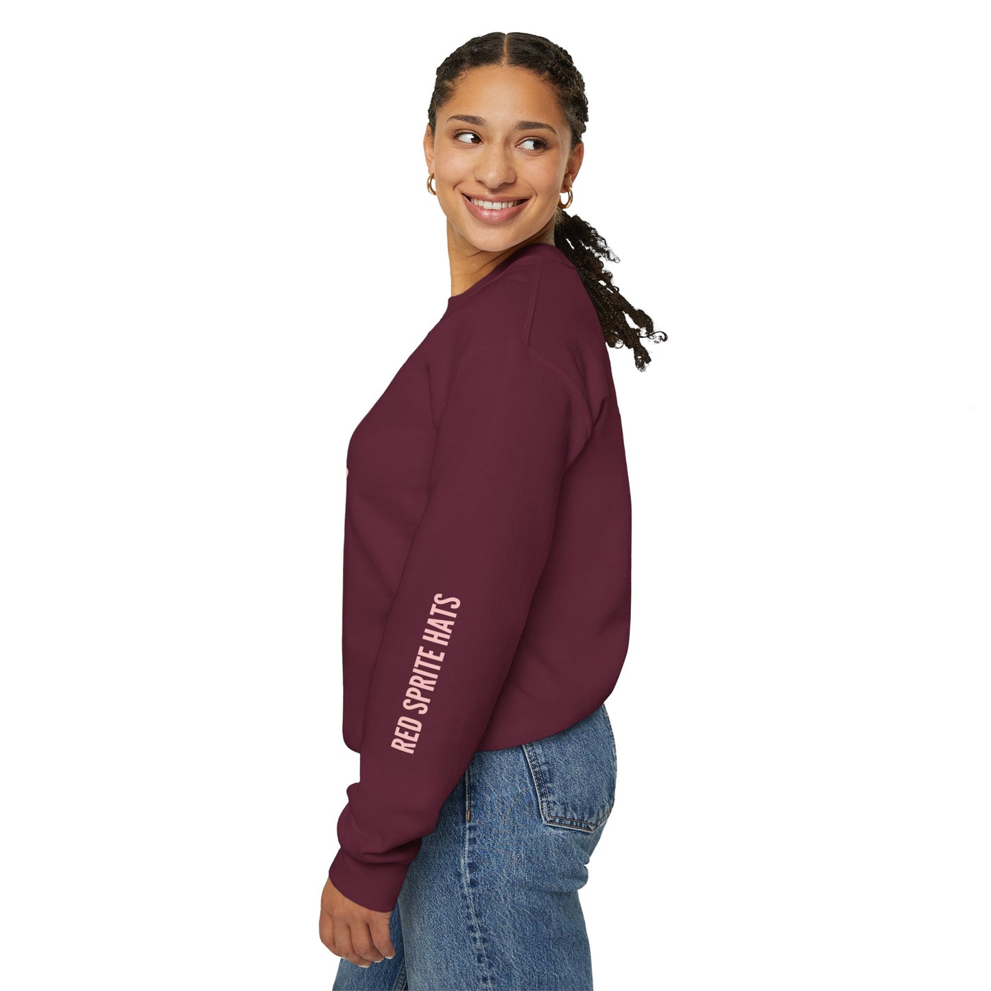 Messy Hair, Big Dreams Crewneck Sweatshirt