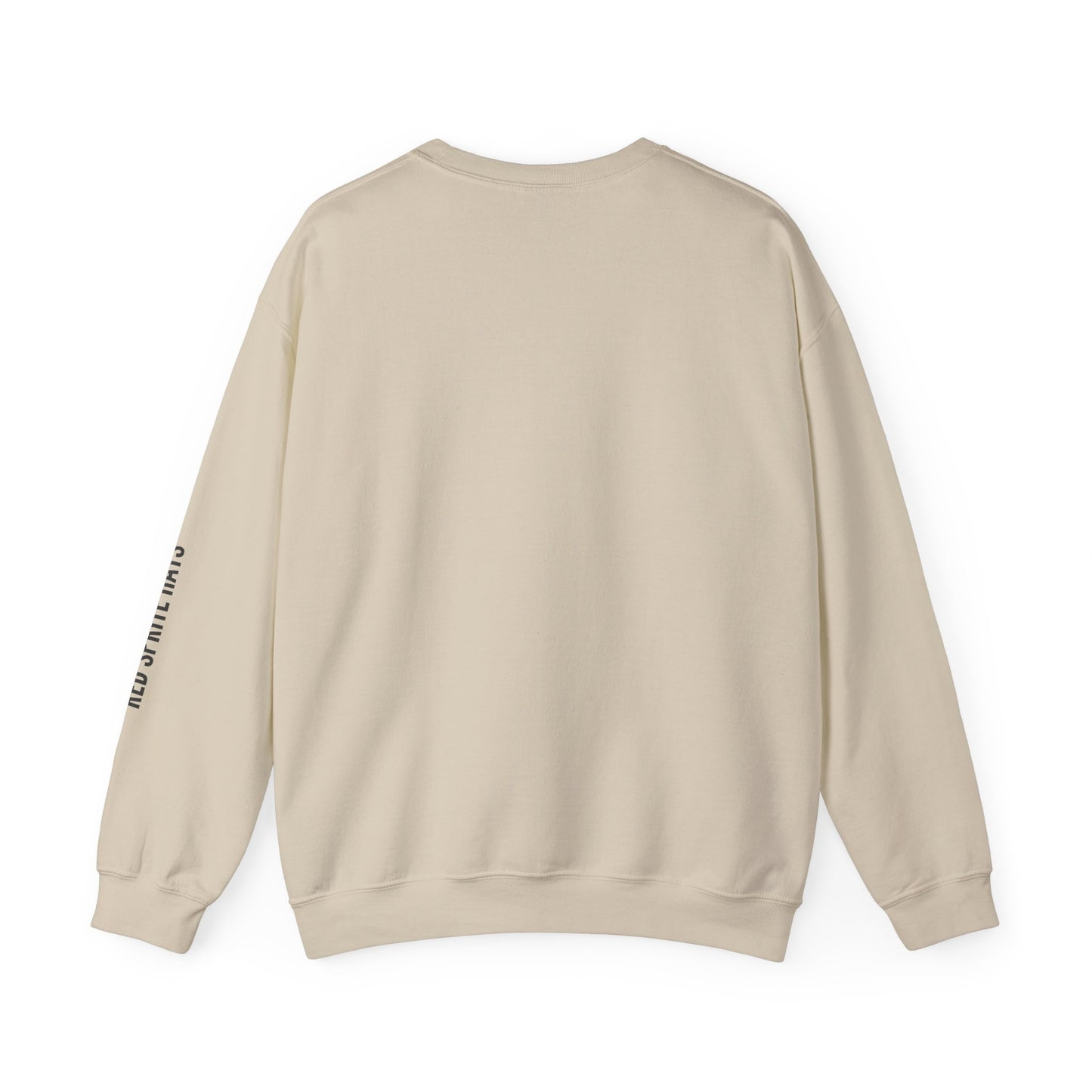 Strong Woman Messy Bun Crewneck Sweatshirt