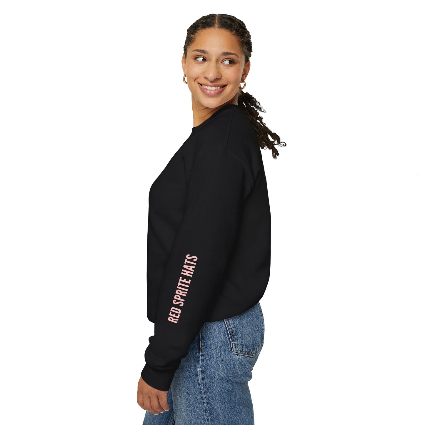 Messy Hair, Big Dreams Crewneck Sweatshirt