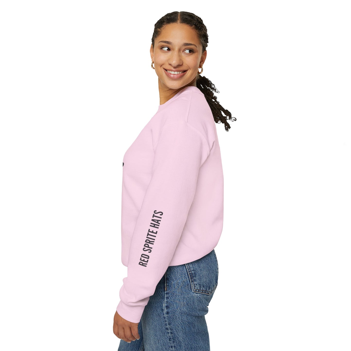 Messy Hair, Big Dreams Crewneck Sweatshirt