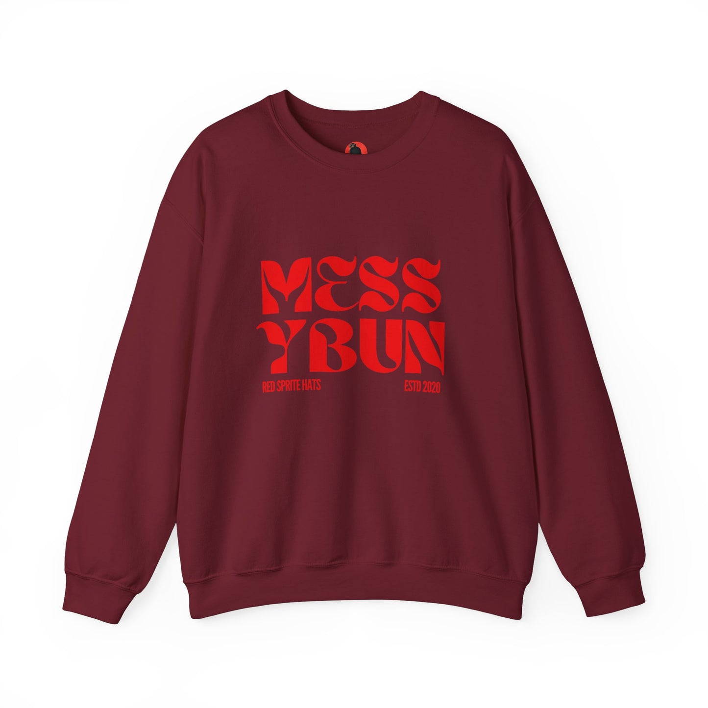 Messy Bun Est Crewneck Sweatshirt