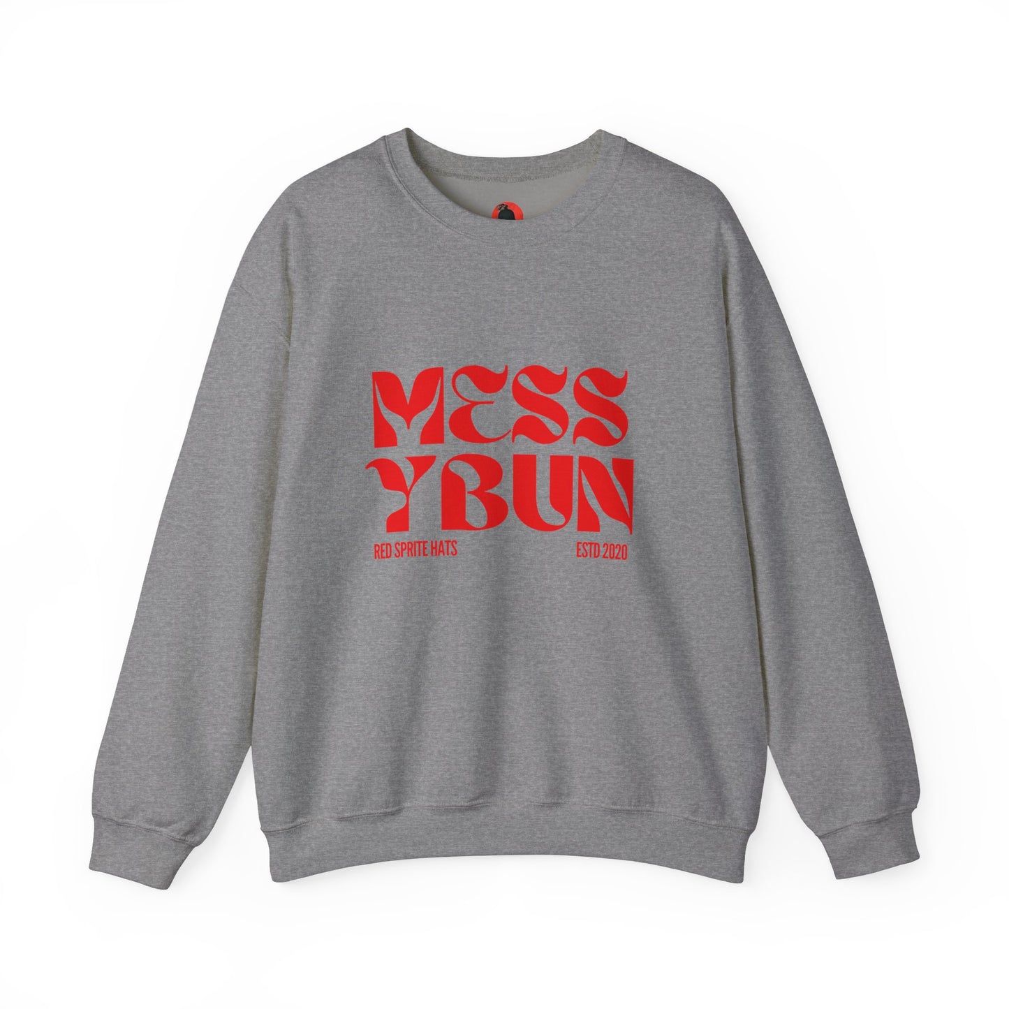 Messy Bun Est Crewneck Sweatshirt