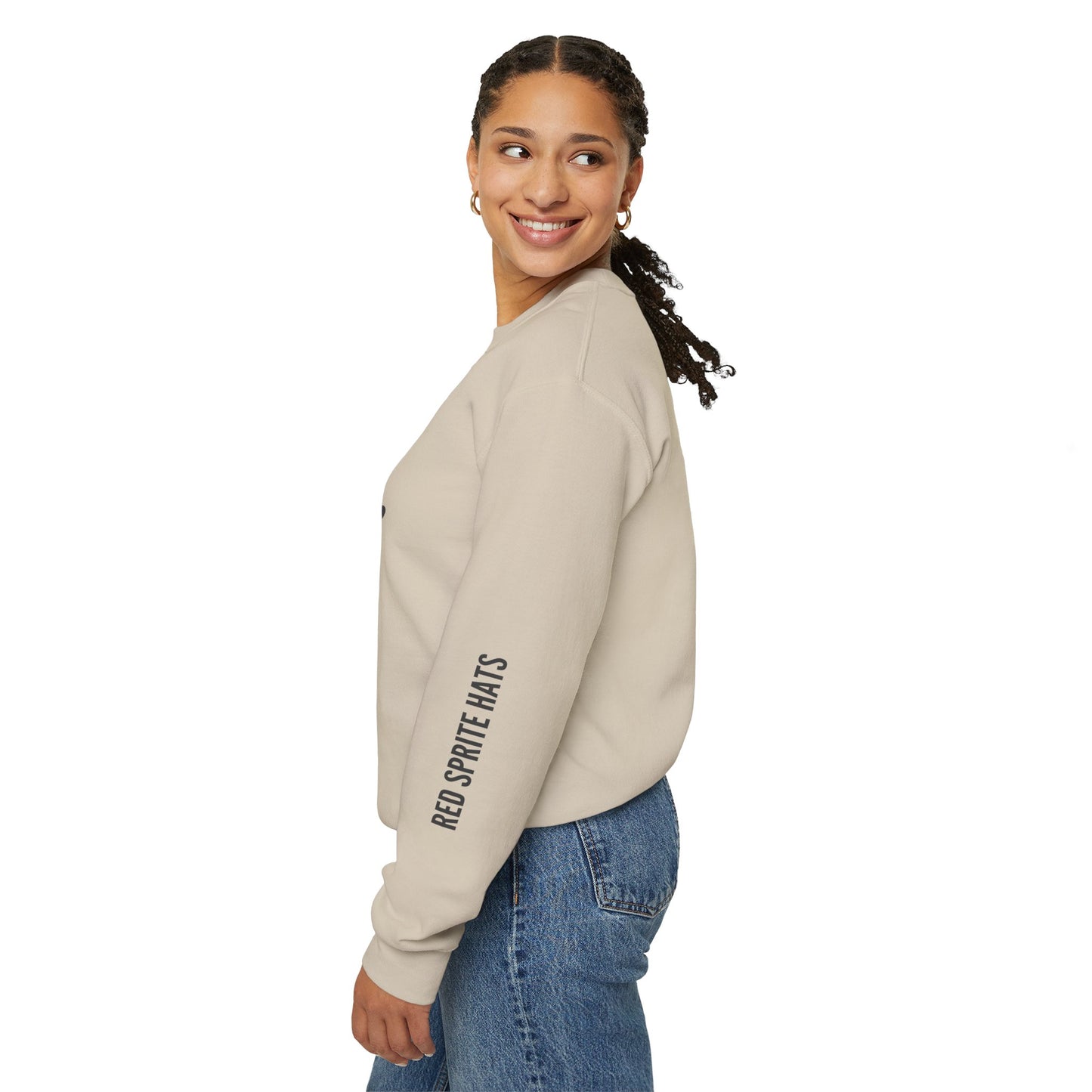 Messy Hair, Big Dreams Crewneck Sweatshirt