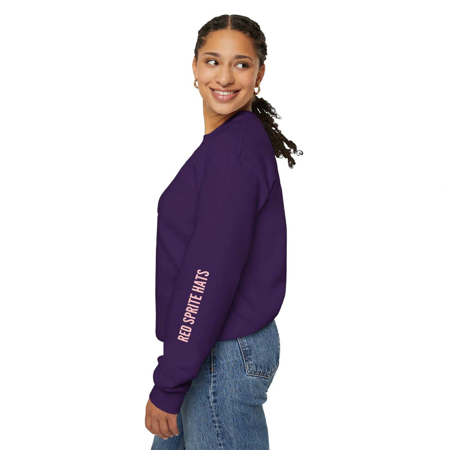 Messy Hair, Big Dreams Crewneck Sweatshirt
