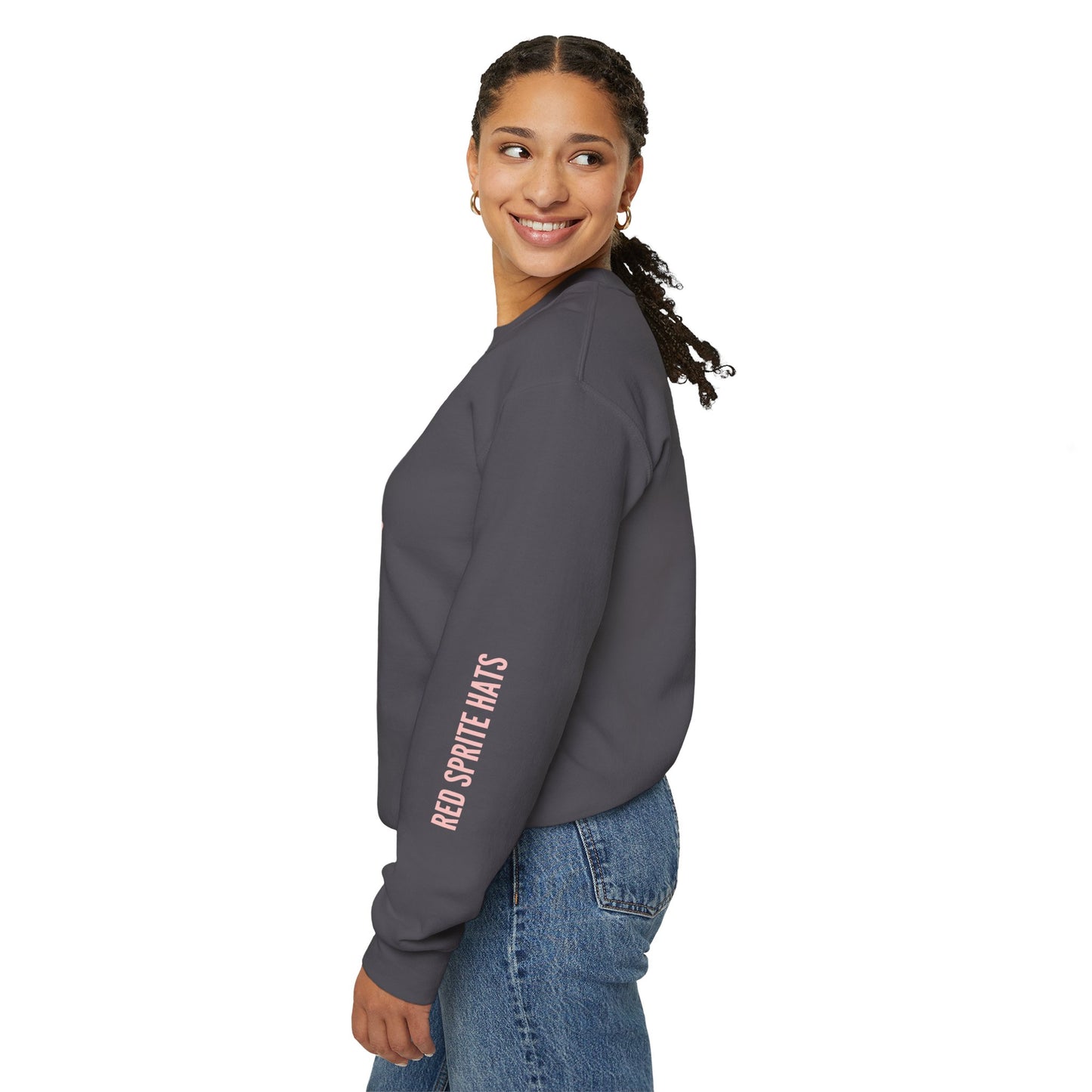 Messy Hair, Big Dreams Crewneck Sweatshirt