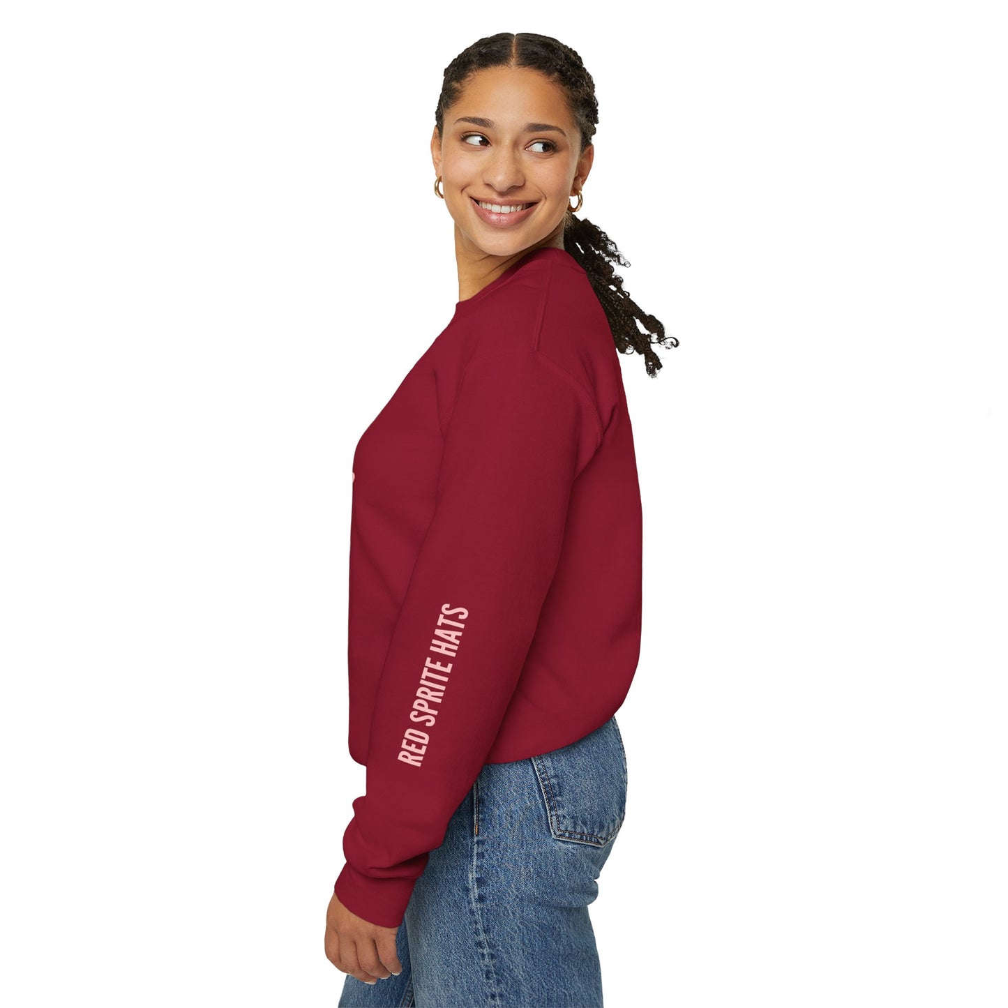 Messy Hair, Big Dreams Crewneck Sweatshirt