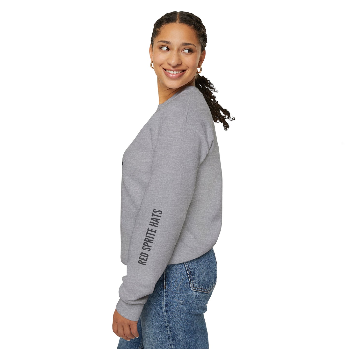 Messy Hair, Big Dreams Crewneck Sweatshirt