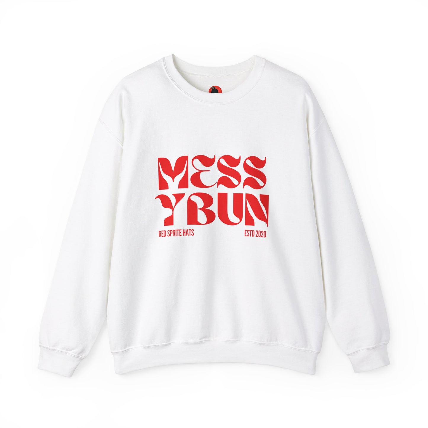 Messy Bun Est Crewneck Sweatshirt
