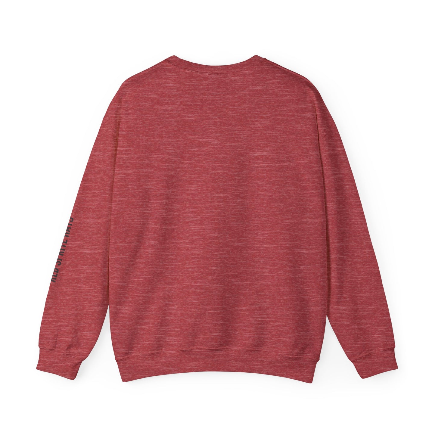 Strong Woman Messy Bun Crewneck Sweatshirt