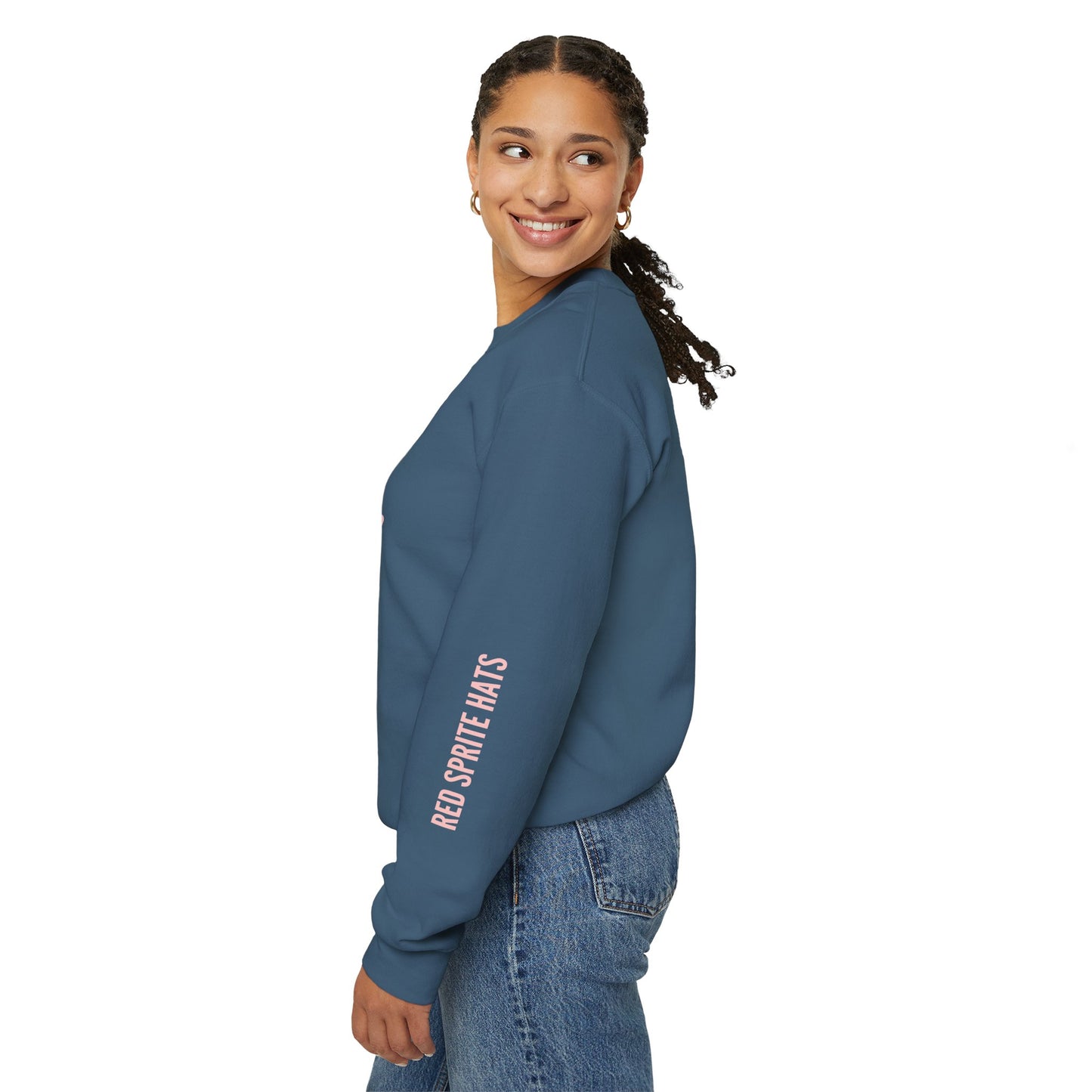 Messy Hair, Big Dreams Crewneck Sweatshirt