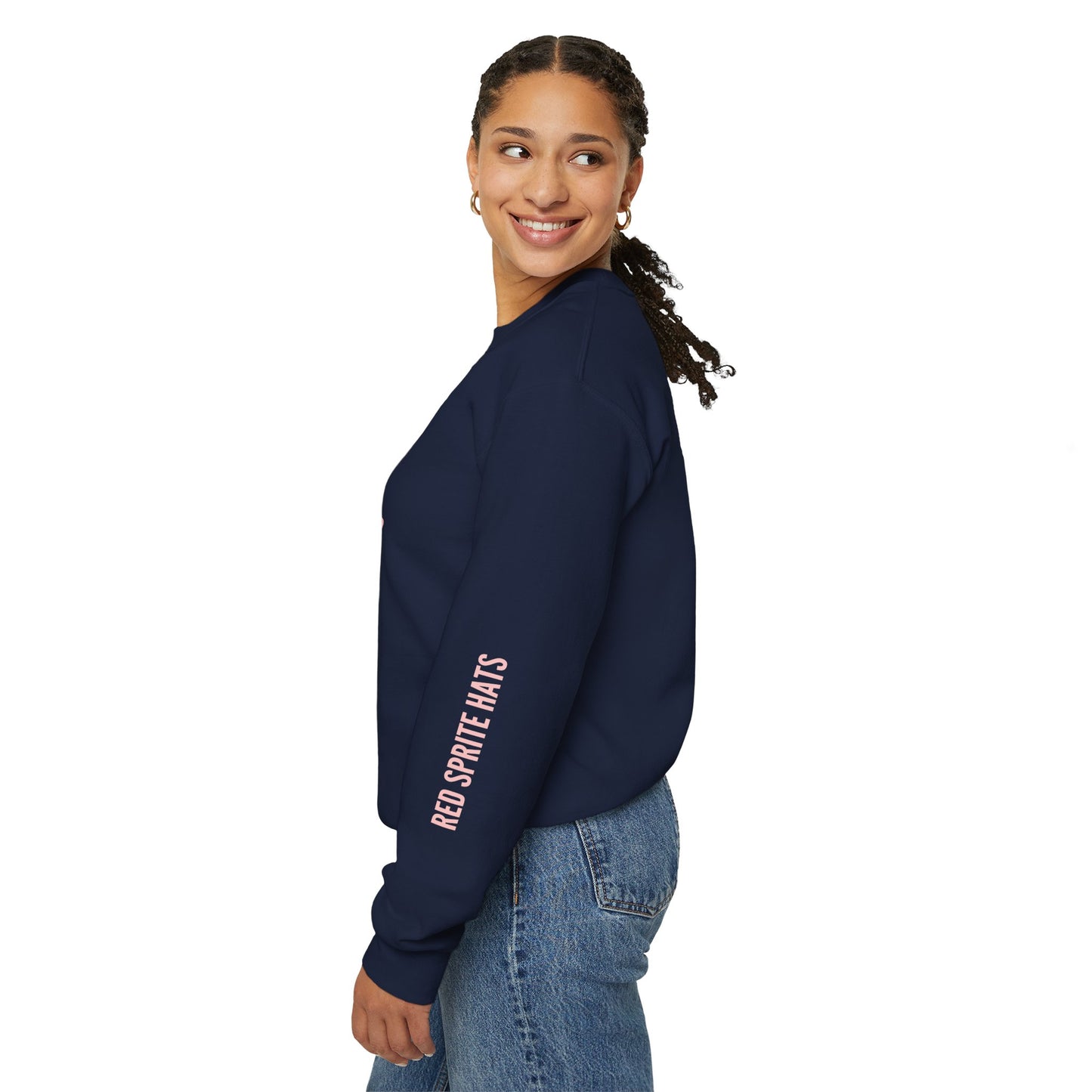 Messy Hair, Big Dreams Crewneck Sweatshirt