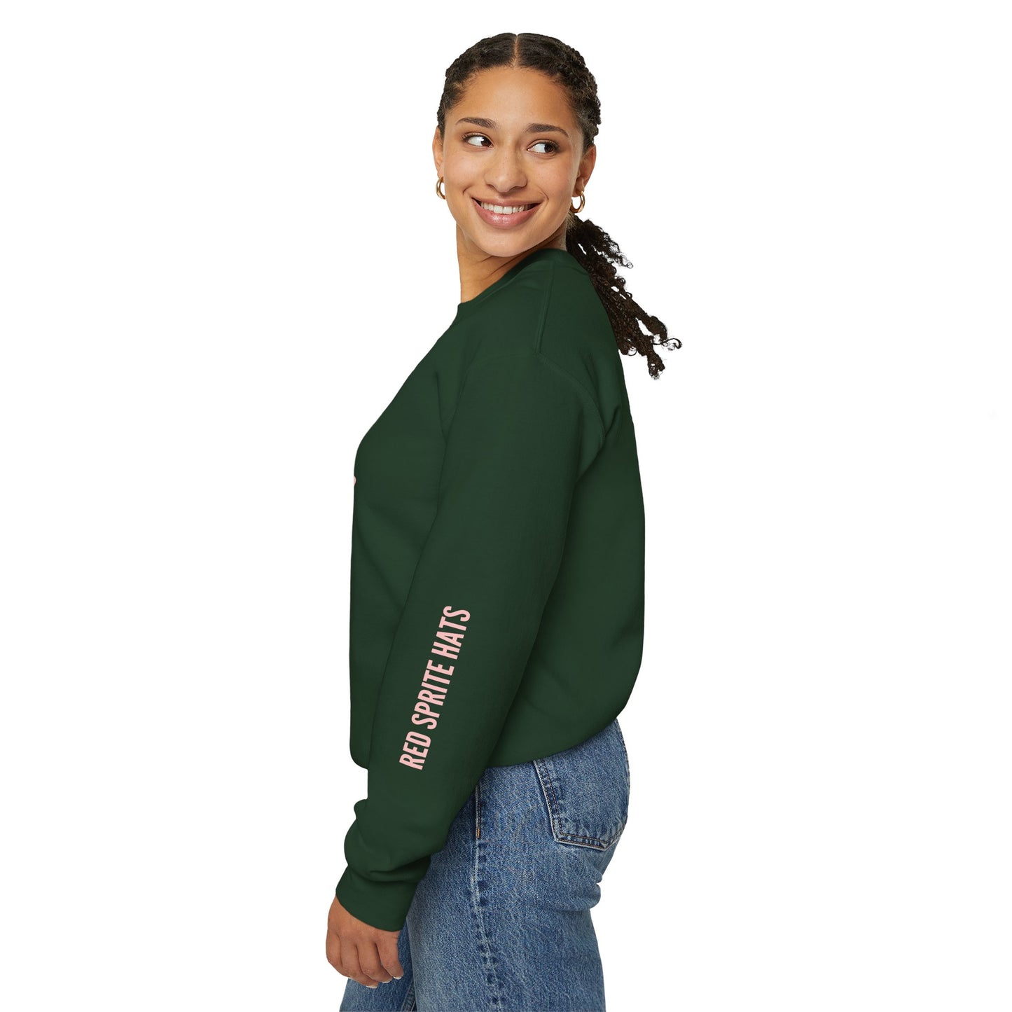 Messy Hair, Big Dreams Crewneck Sweatshirt