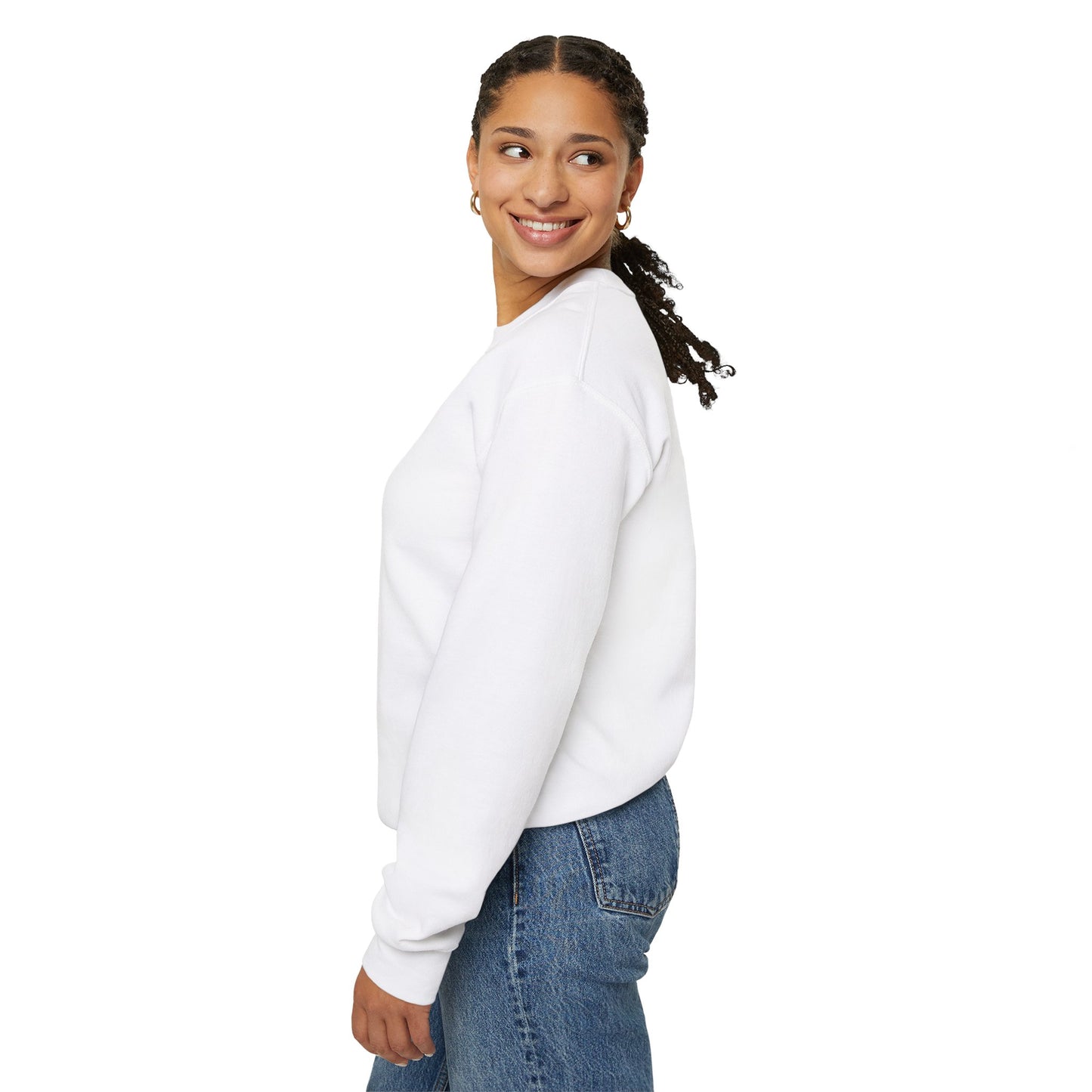 Messy Bun Est Crewneck Sweatshirt