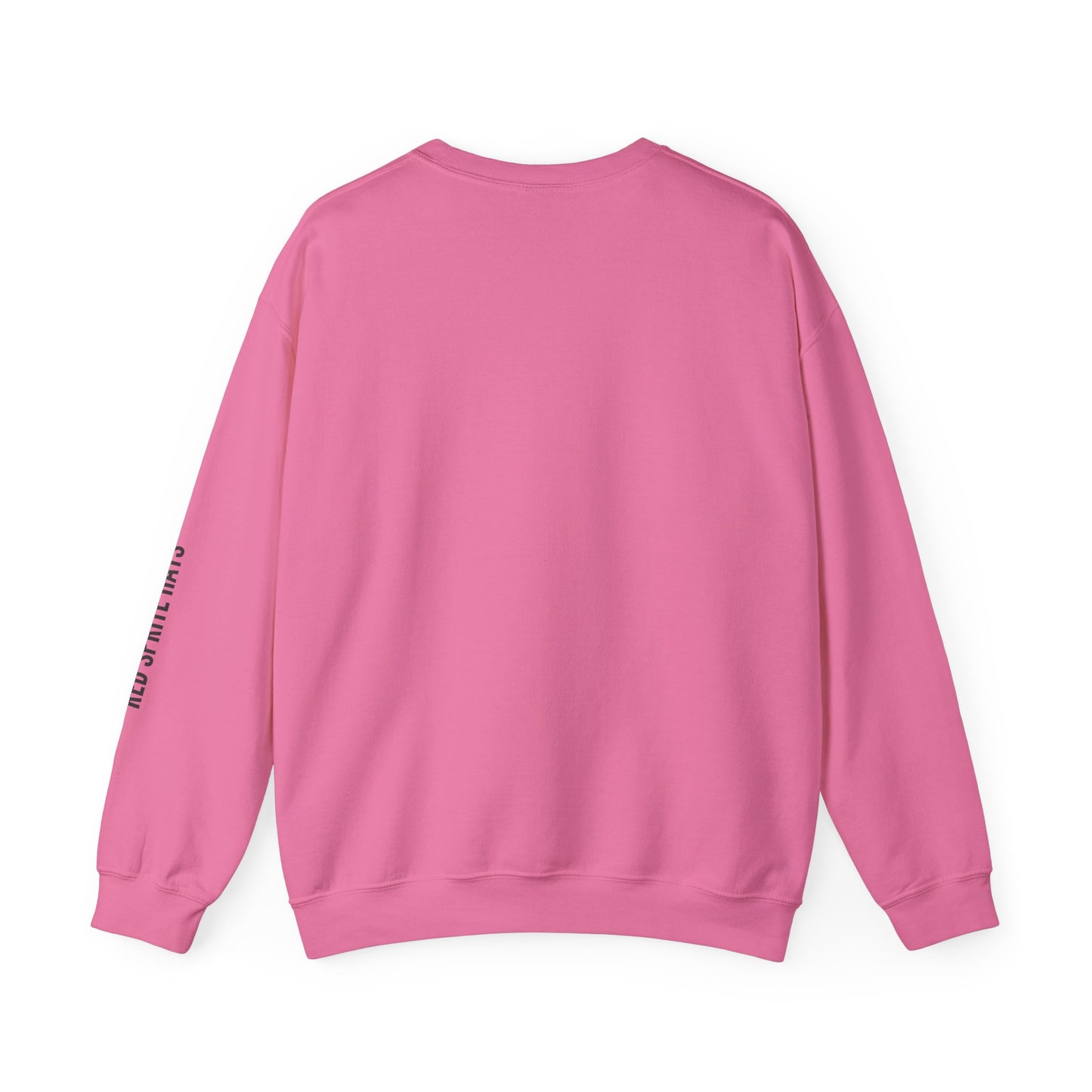 Strong Woman Messy Bun Crewneck Sweatshirt
