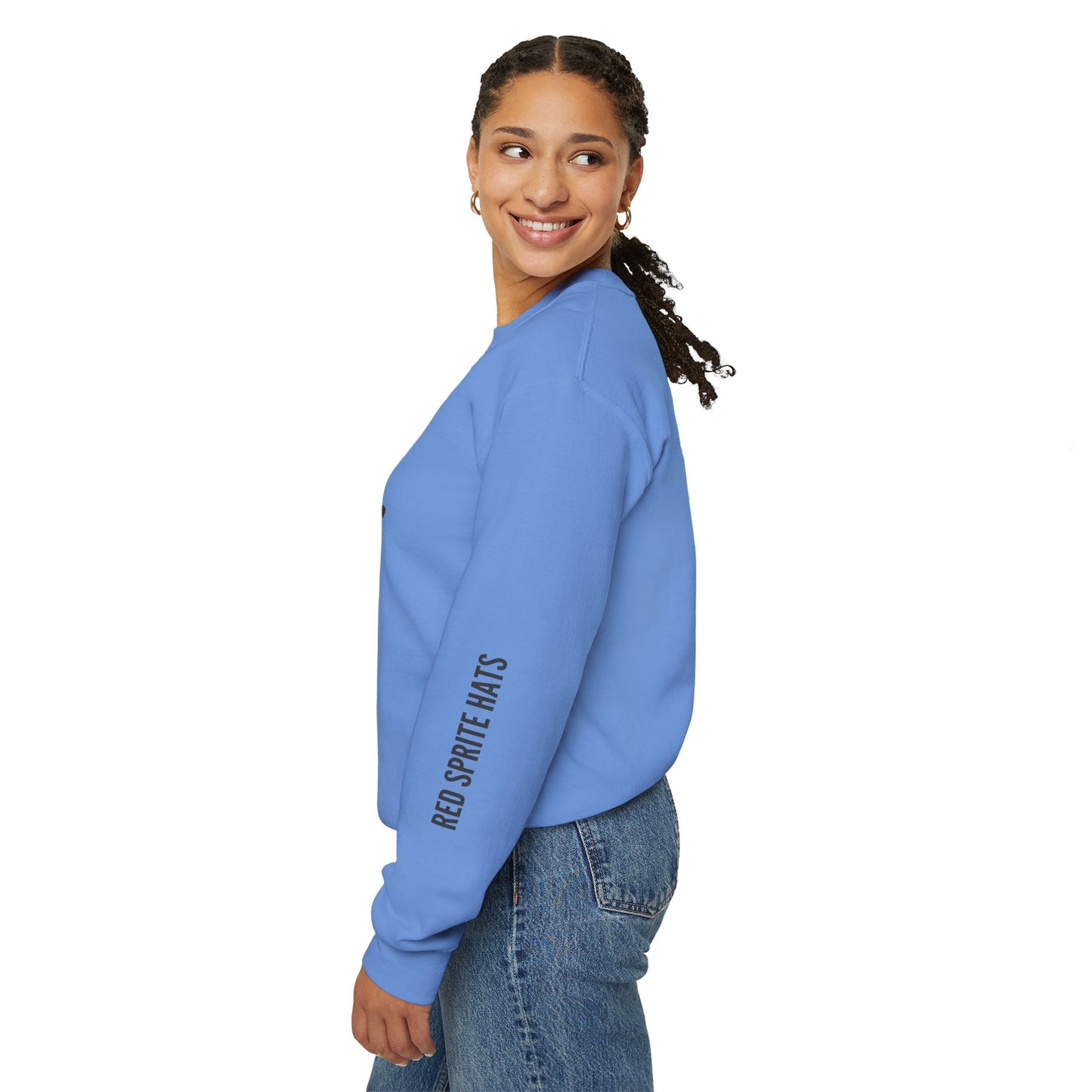 Messy Hair, Big Dreams Crewneck Sweatshirt