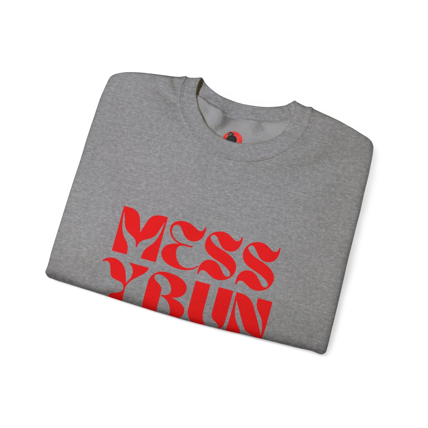 Messy Bun Est Crewneck Sweatshirt