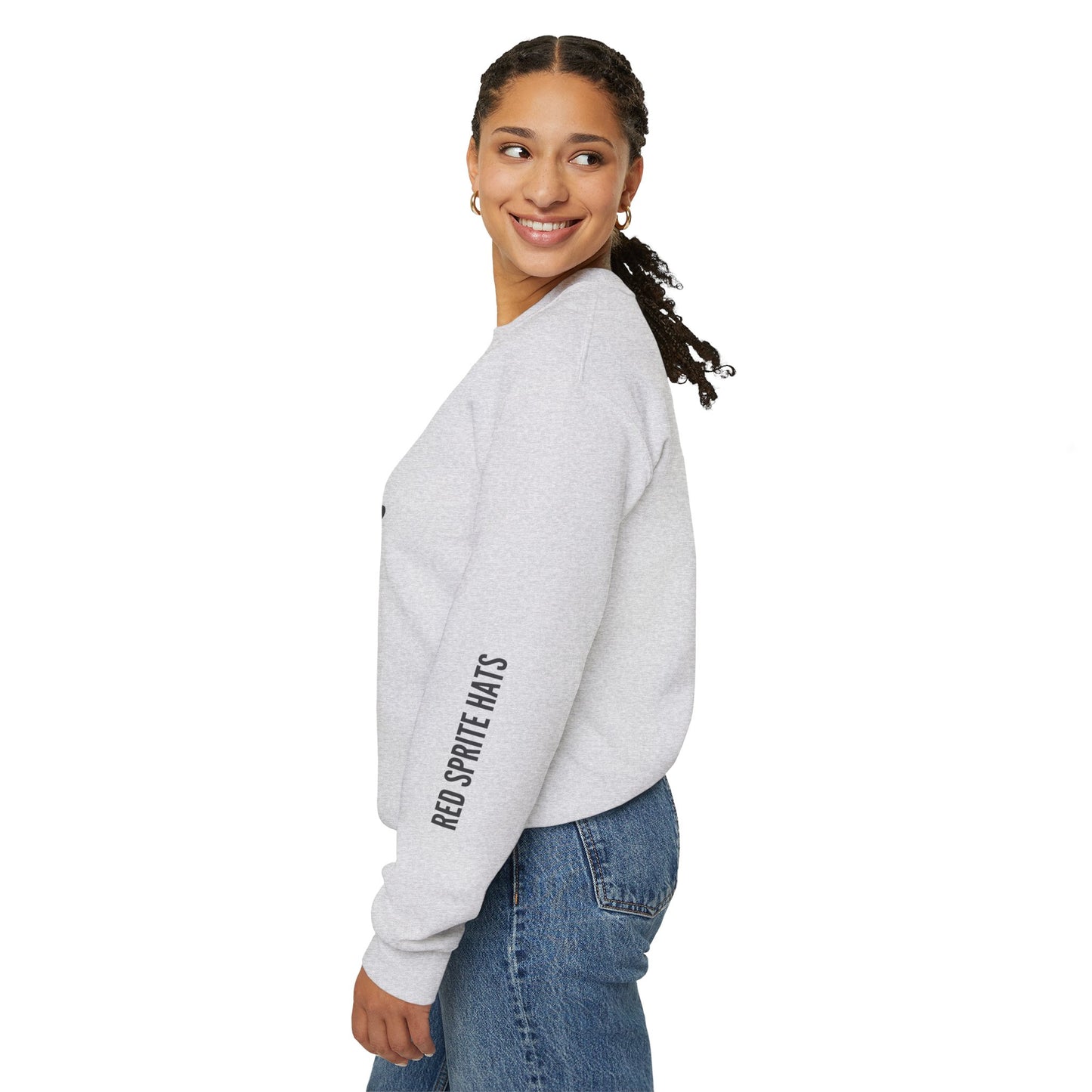 Messy Hair, Big Dreams Crewneck Sweatshirt