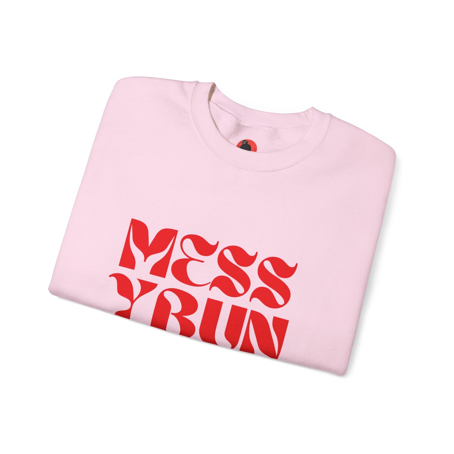 Messy Bun Est Crewneck Sweatshirt