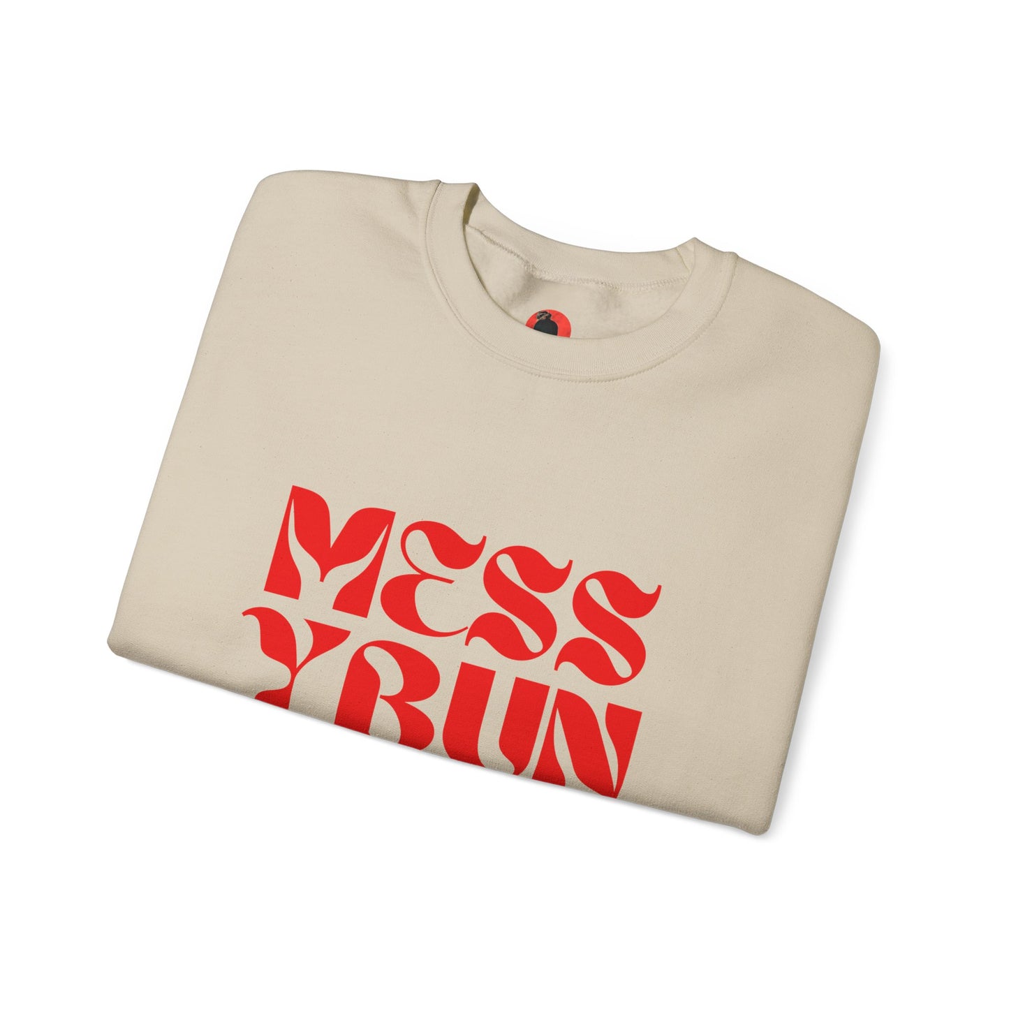 Messy Bun Est Crewneck Sweatshirt