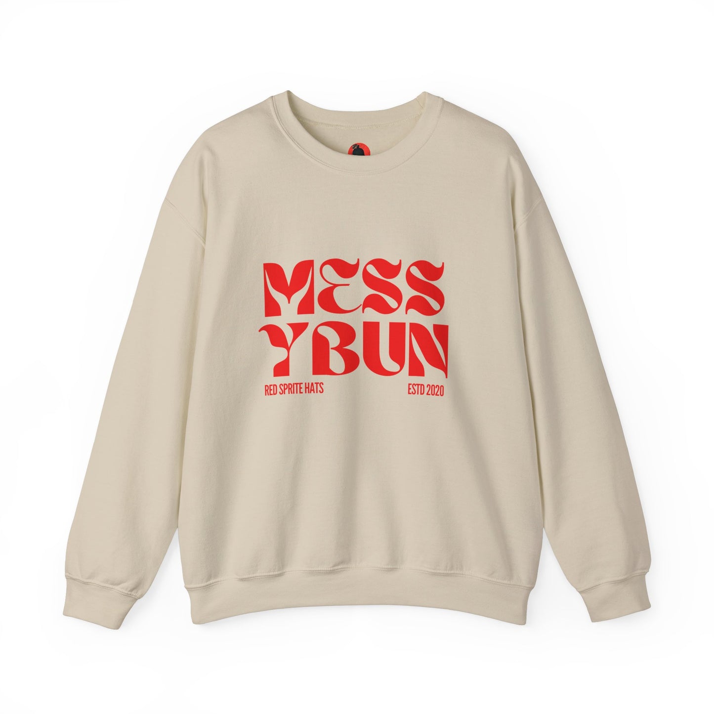 Messy Bun Est Crewneck Sweatshirt