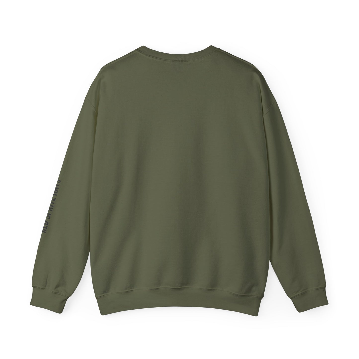 Strong Woman Messy Bun Crewneck Sweatshirt