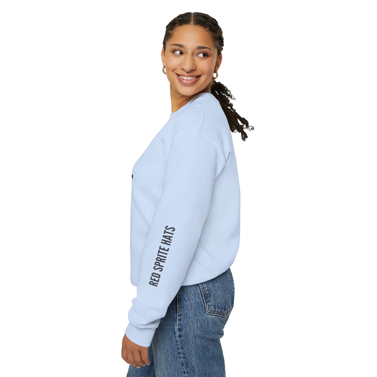 Messy Hair, Big Dreams Crewneck Sweatshirt