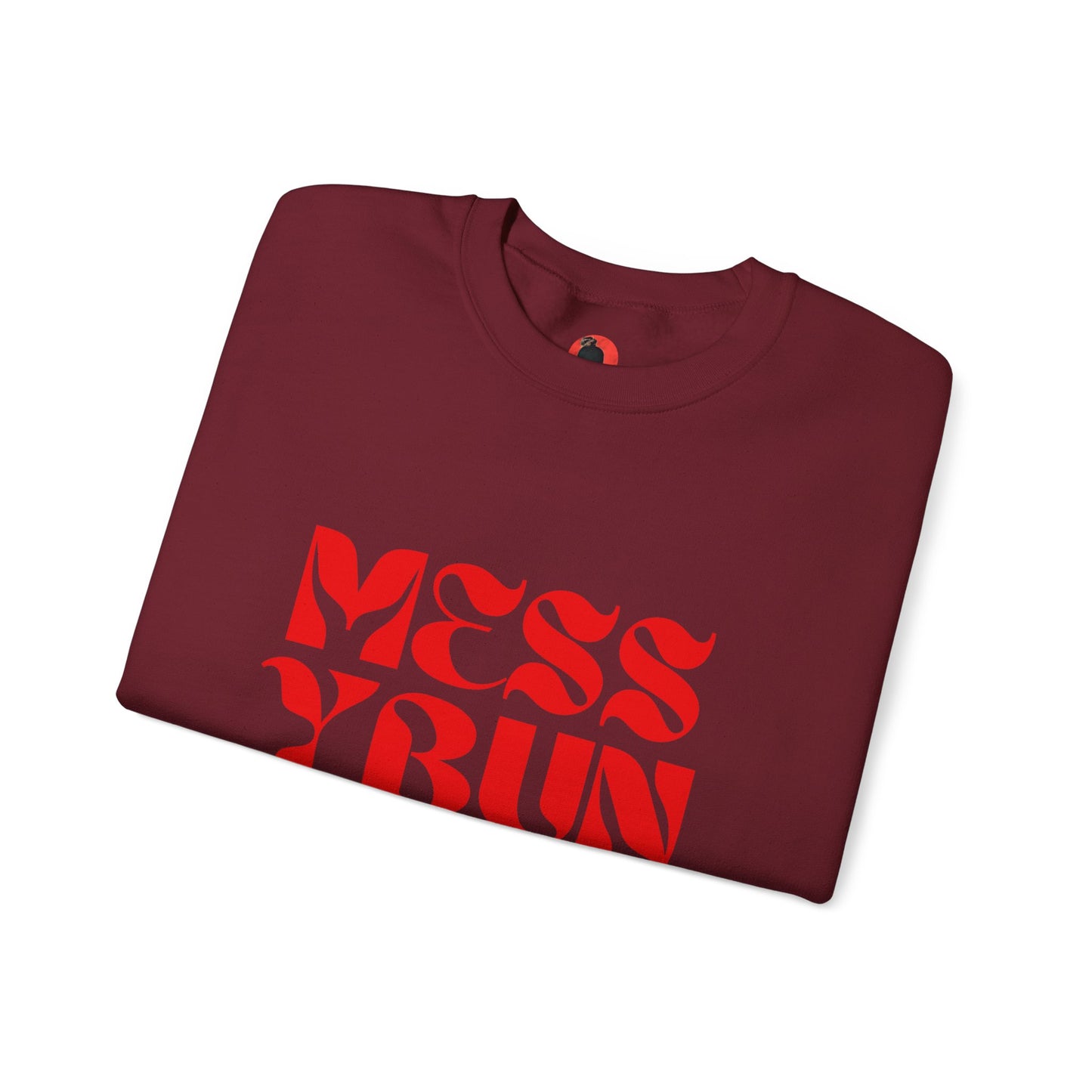 Messy Bun Est Crewneck Sweatshirt