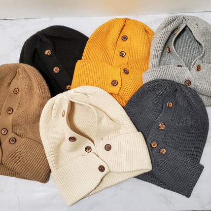 Button Up Beanie